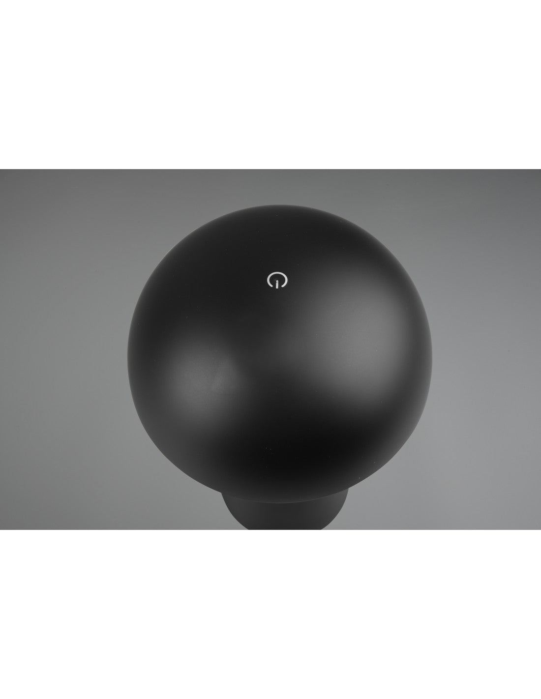 Lampe de Table Champignon Lennon Led IP44 Noir USB Trio Éclairage