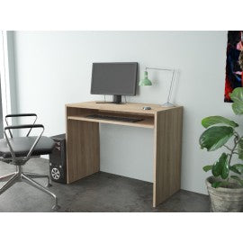 KIT BUREAU 1 ÉTAGÈRE CM.90X45X74H CHÊNE