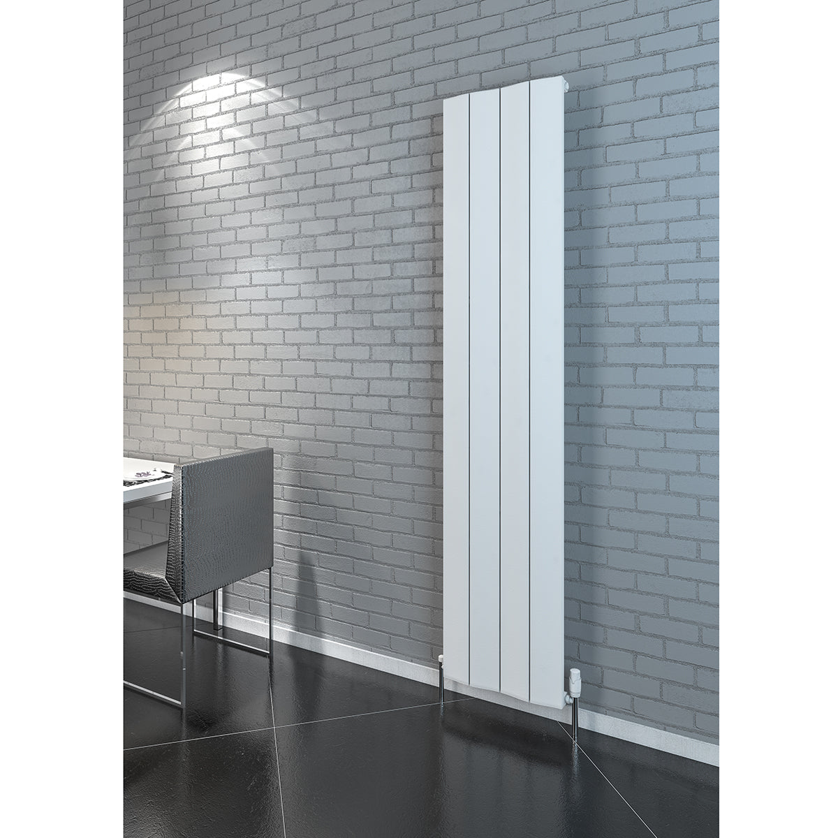 Radiateur décoratif Oasi H1800 - Anthracite 375 mm