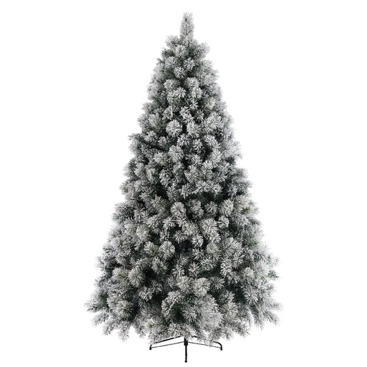 Sapin de Noël Vancover enneigé H 180 x Ø102 cm