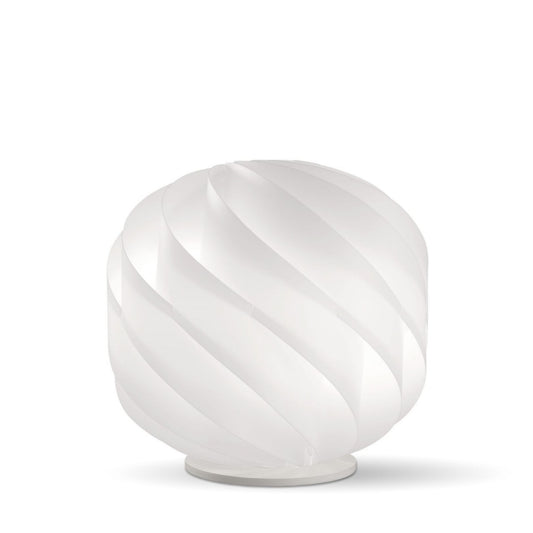 Lampe de table en plastique blanc LAP Cm. 25 x 24 heures