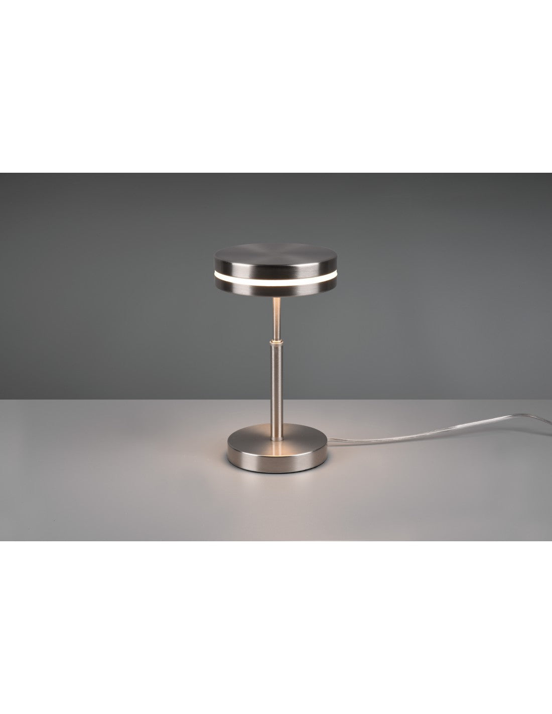 Lampe de table disco LED Franklin Nichel Trio Lighting 6w