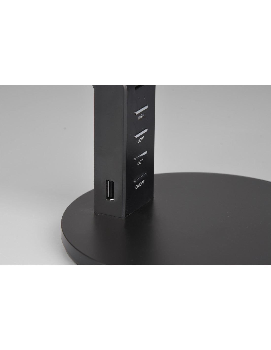 Lampe de Bureau Ava Led Touch Dimmer NoirTrio Lighting