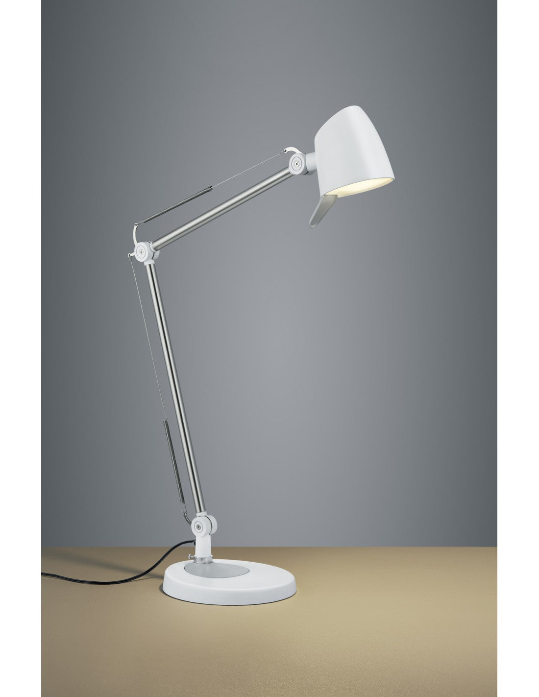 Lampe de bureau LED réglable 5 W Rado blanche Trio Lighting