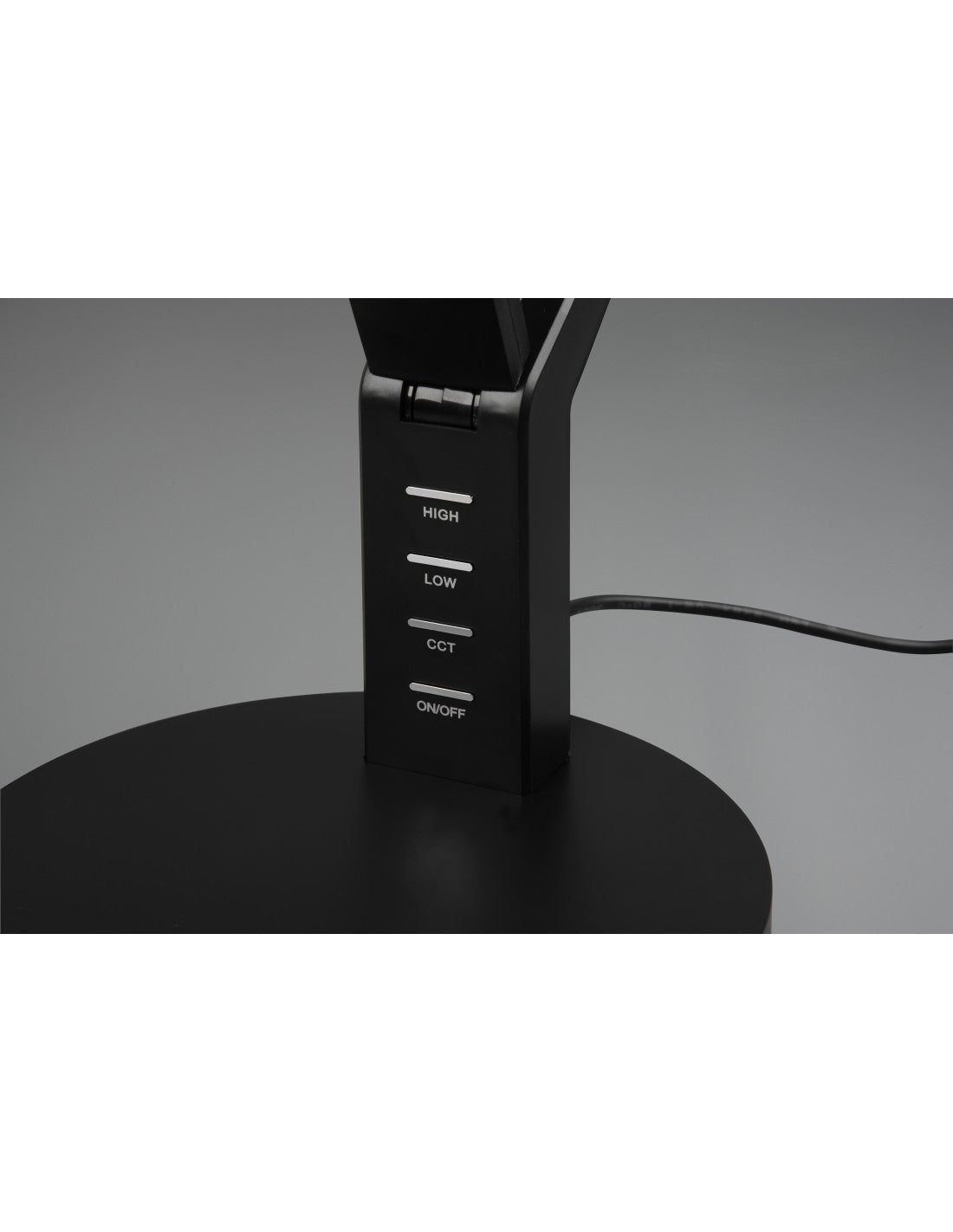 Lampe de Bureau Ava Led Touch Dimmer NoirTrio Lighting