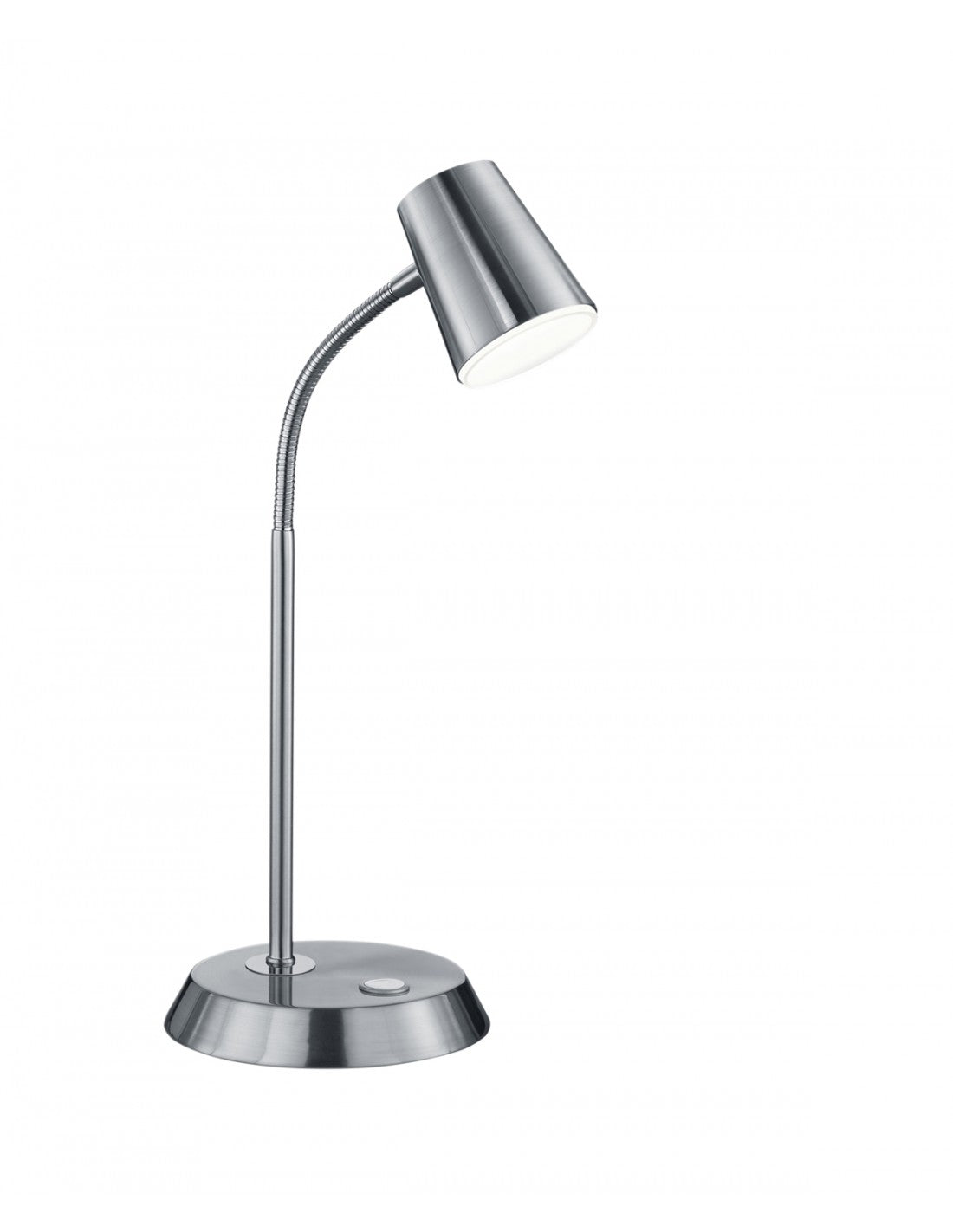 Lampe de bureau LED flexible Narcos Nickel Trio Lighting