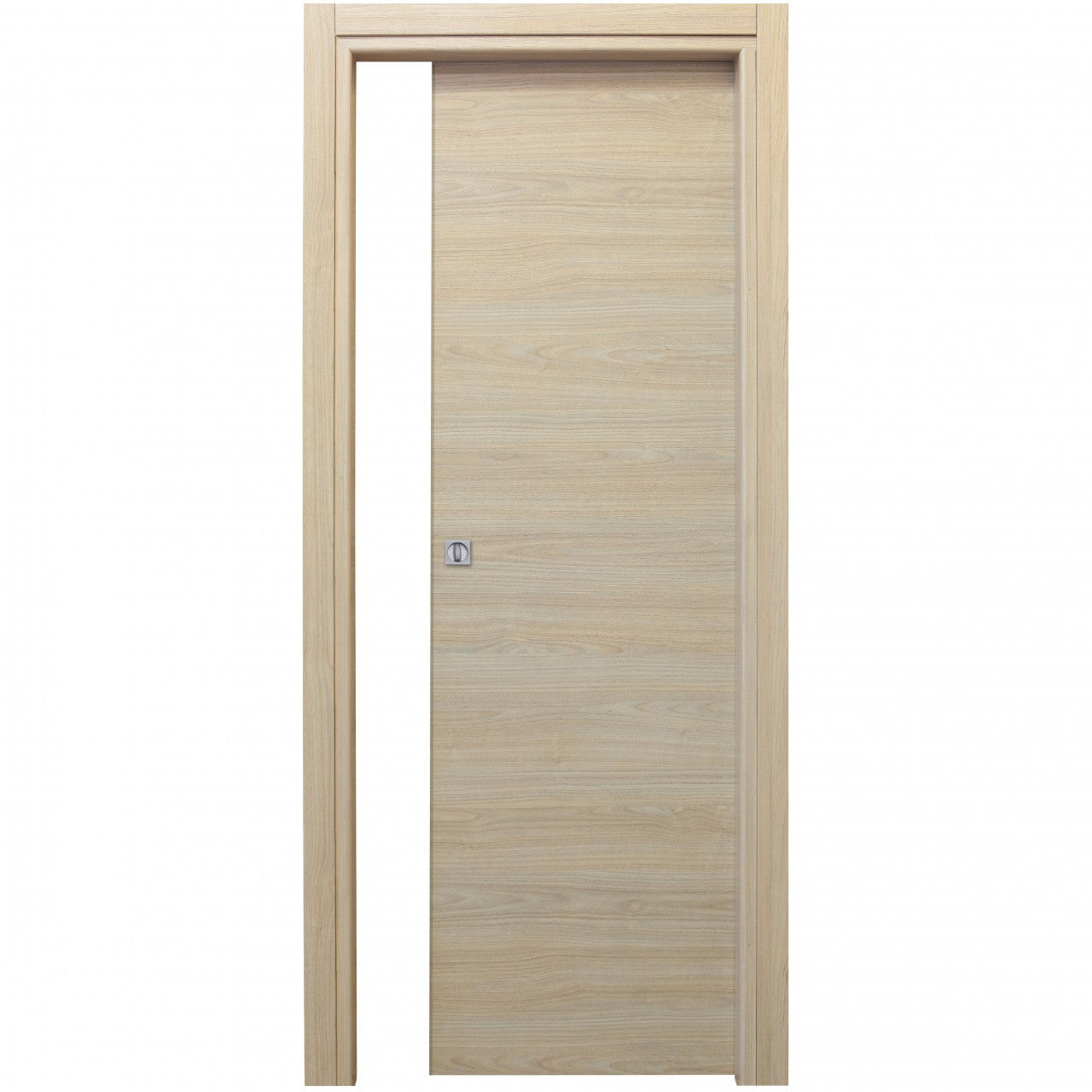 Porte coulissante Microtec Chêne Blanc 210 x 70 cm