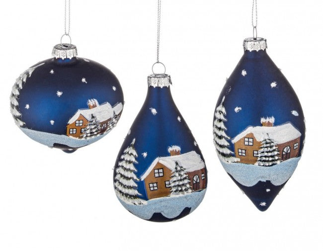 12x Vt Village Pendentif Bleu Ass3