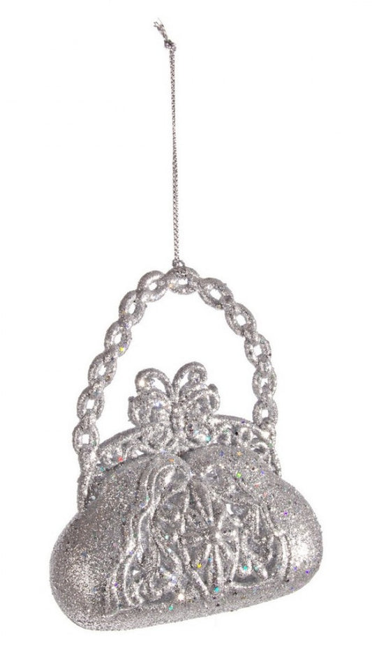 12x pendentif de sac à main en argent à la mode