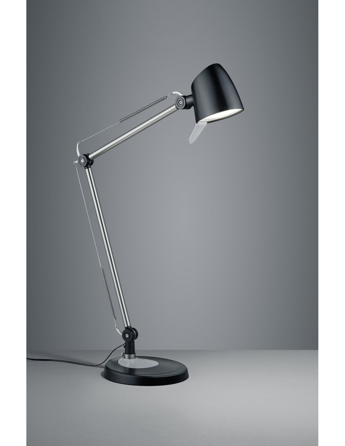 Lampe de bureau LED réglable 5 W Rado noire Trio Lighting