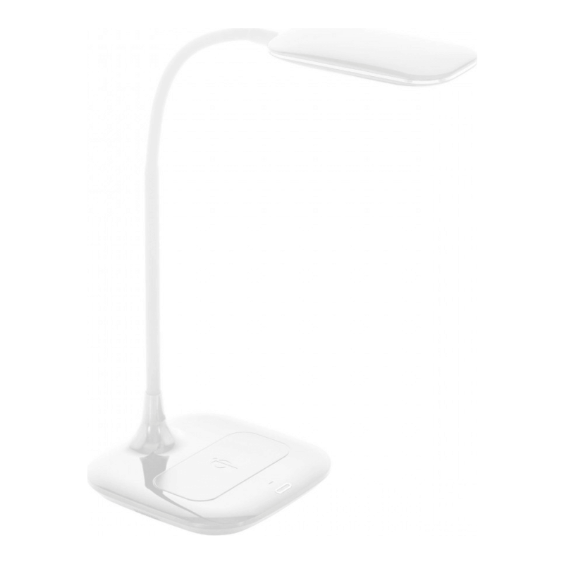 Lampe de bureau LED Masserie à intensité variable avec chargeur Eglo blanc