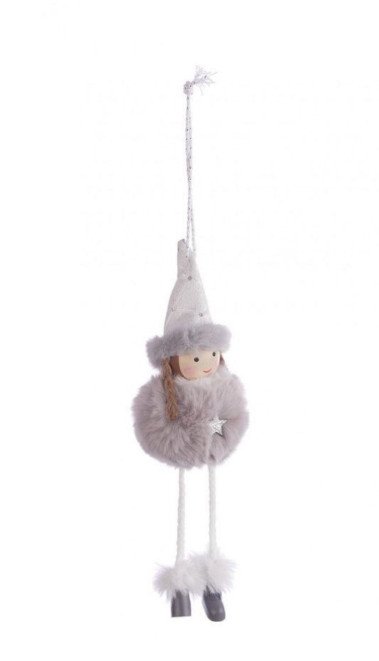 6x Pendentif Kyrill Angel Grey Legs