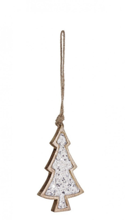 6x Pendentif arbre en argent Fraser S