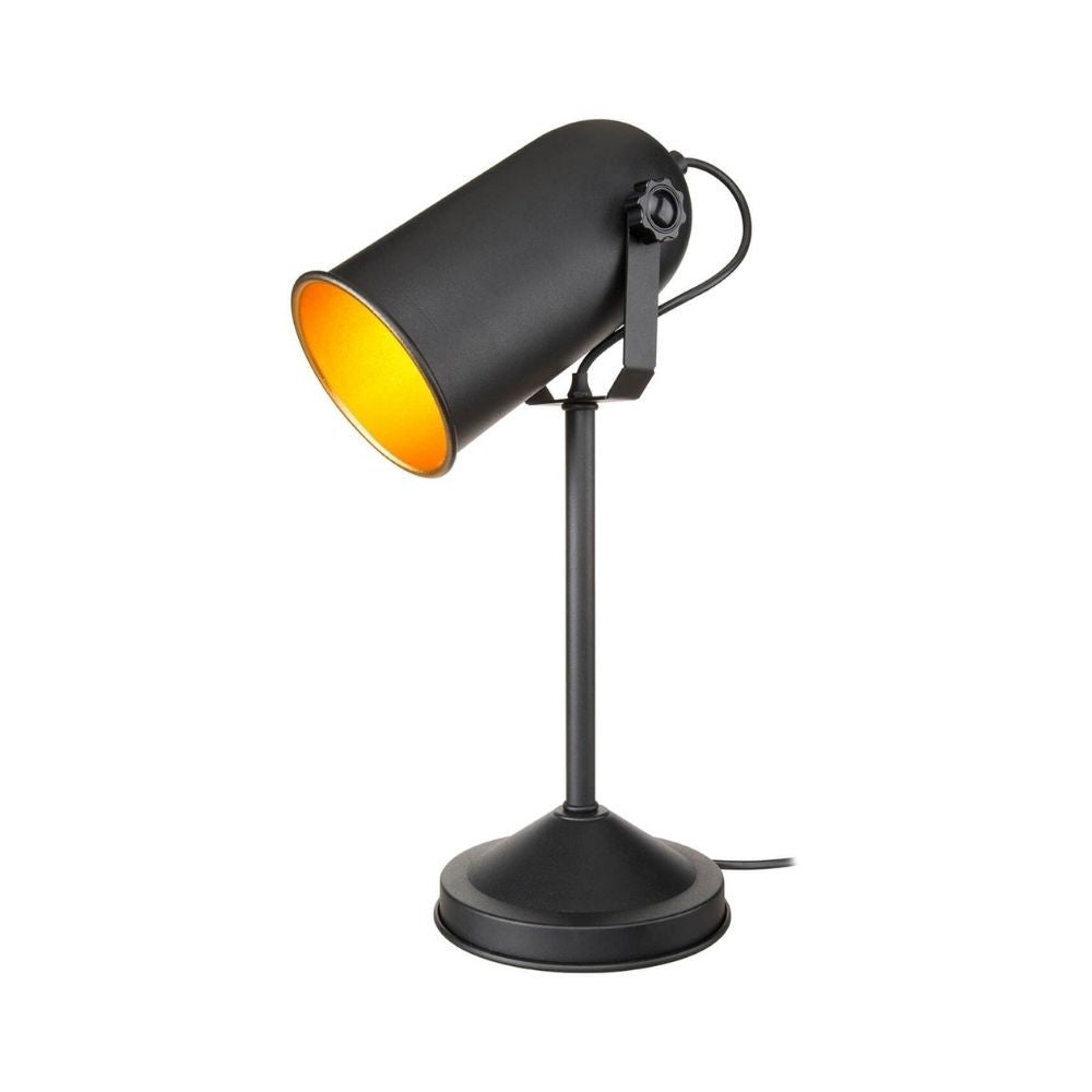 Lampe de table directionnelle en métal noir Tokyo MDL3636