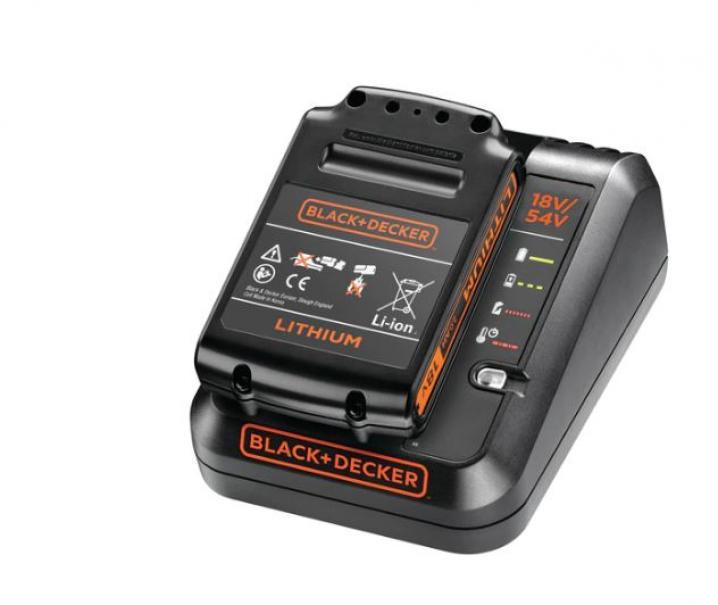 Chargeur de batterie rapide au lithium Black &amp; Decker BDC2A20-QW-18V