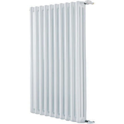 Chauffage efficace : radiateur tubulaire en acier à 3 colonnes