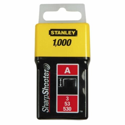 Agrafes Stanley 1000 type A 14 mm